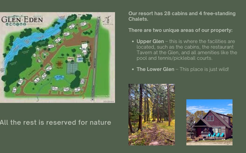 Glen Eden Resort overview 2